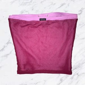 GUESS VINTAGE MESH TUBE TOP